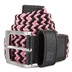 FootJoy Braided Unisex Gürtel, schwarz/rosa