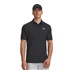 Under Armour Playoff Jacquard Herren Poloshirt, black/anthracite