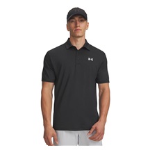 Under Armour Playoff Jacquard Herren Poloshirt, black/anthracite
