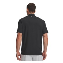 Under Armour Playoff Jacquard Herren Poloshirt, black/anthracite
