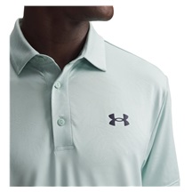 Under Armour Playoff Jacquard Herren Poloshirt, enamel blue/illusion green