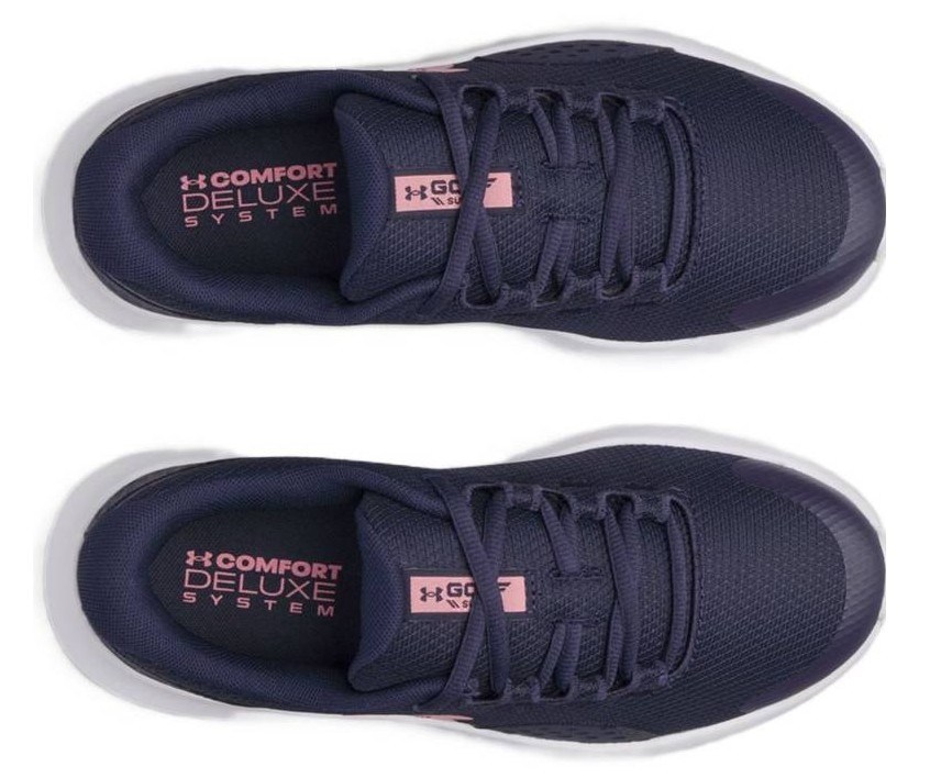 Under Armour Surge Damen Golfschuhe, midnight navy/white/bittersweet pink