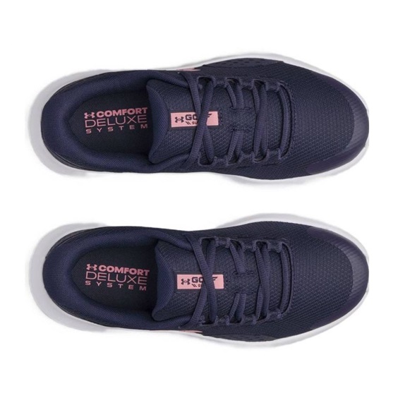 Under Armour Surge Damen Golfschuhe, midnight navy/white/bittersweet pink