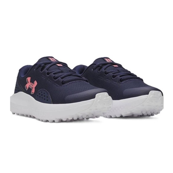 Under Armour Surge Damen Golfschuhe, midnight navy/white/bittersweet pink
