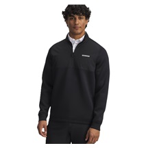 Under Armour Drive Pro Hybrid Half Zip Herren Sweatshirt, schwarz