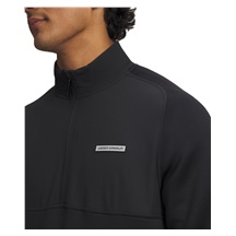 Under Armour Drive Pro Hybrid Half Zip Herren Sweatshirt, schwarz