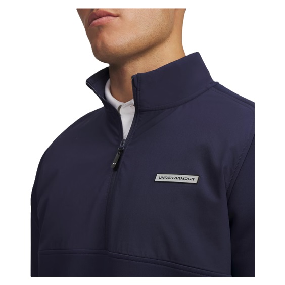 Under Armour Drive Pro Hybrid Half Zip Herren Sweatshirt, dunkelblau