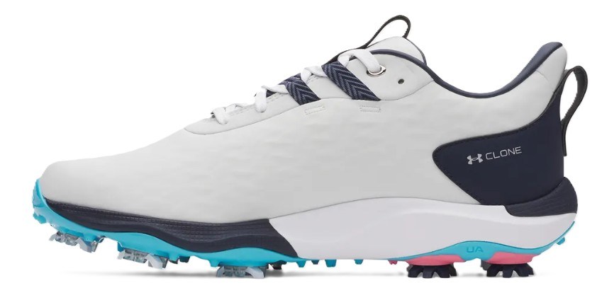 Under Armour Drive Pro Clone Herren Golfschuhe, distant grey/midnight navy