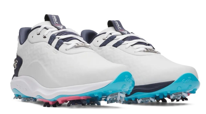 Under Armour Drive Pro Clone Herren Golfschuhe, distant grey/midnight navy