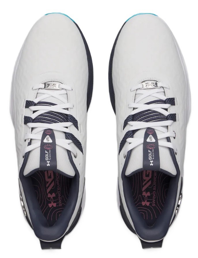 Under Armour Drive Pro Clone Herren Golfschuhe, distant grey/midnight navy