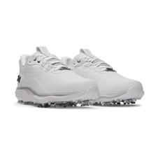 Under Armour Drive Pro Clone Herren Golfschuhe, white/metallic gunmetal
