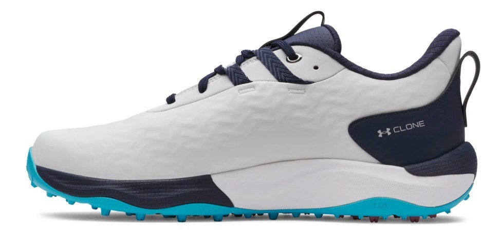 Under Armour Drive Pro Clone Spikeless Herren Golfschuhe, distant grey/midnight navy