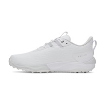 Under Armour Drive Pro Clone Spikeless Herren Golfschuhe, white/mettalic gunmetal