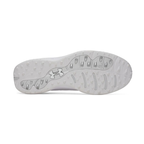 Under Armour Drive Pro Clone Spikeless Herren Golfschuhe, white/mettalic gunmetal