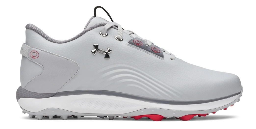 Under Armour Drive Fade 2 Spikeless Herren Golfschuhe, mod grey/metallic silver