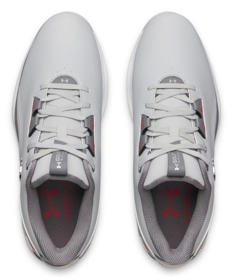 Under Armour Drive Fade 2 Spikeless Herren Golfschuhe, mod grey/metallic silver