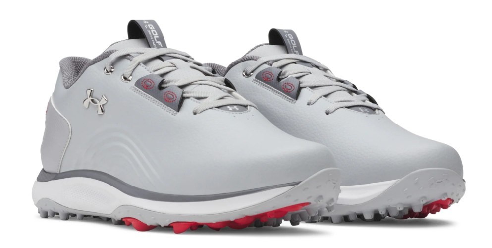 Under Armour Drive Fade 2 Spikeless Herren Golfschuhe, mod grey/metallic silver