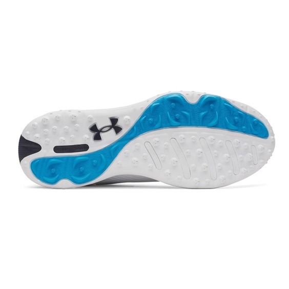 Under Armour Drive Fade 2 Spikeless Herren Golfschuhe, white/metallic silver
