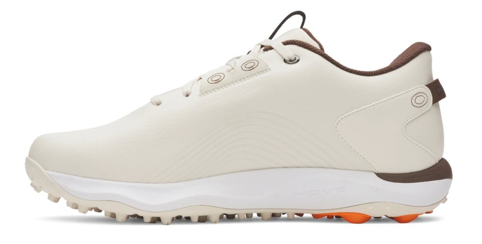 Under Armour Drive Fade 2 Spikeless Herren Golfschuhe, stone/metallic silver