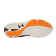 Under Armour Drive Fade 2 Spikeless Herren Golfschuhe, stone/metallic silver