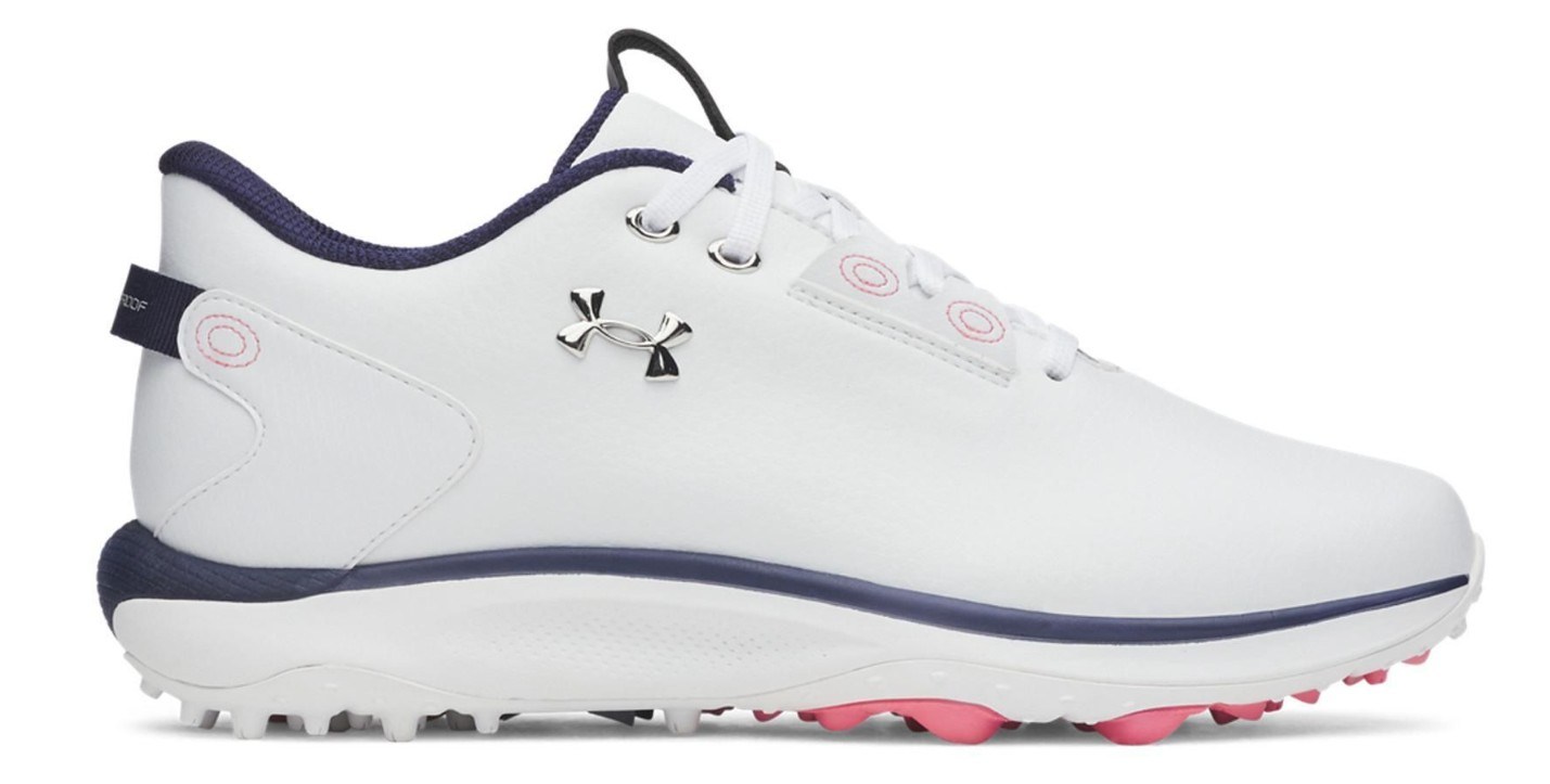 Under Armour Drive Fade 2 Spikeless Damen Golfschuhe, weiss