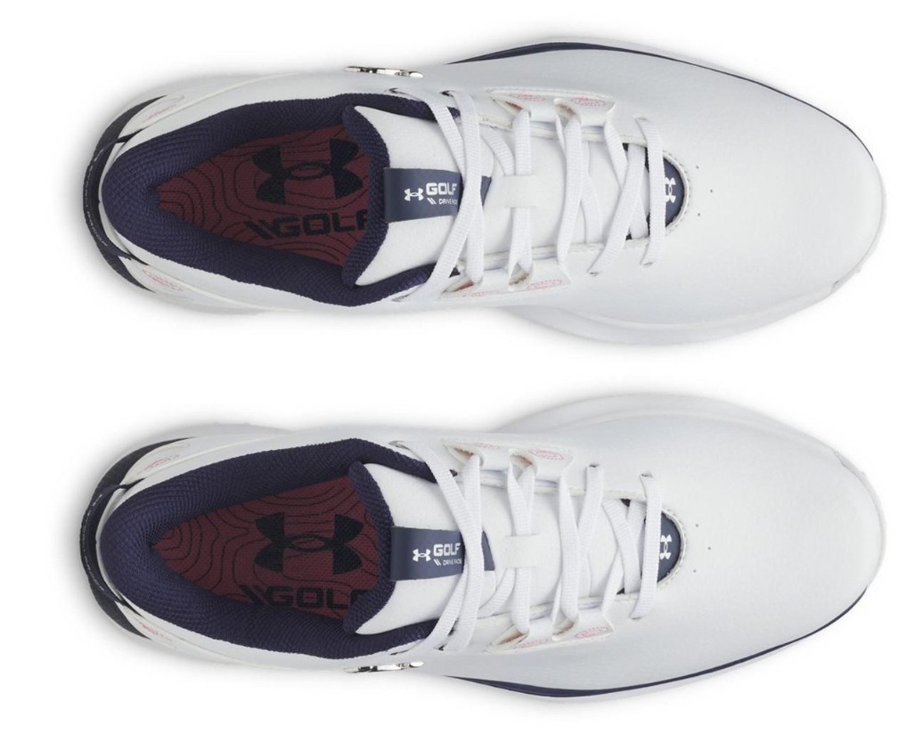 Under Armour Drive Fade 2 Spikeless Damen Golfschuhe, weiss