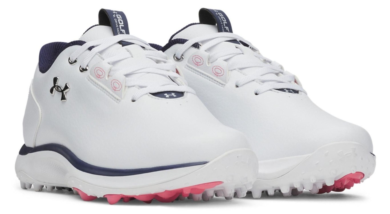 Under Armour Drive Fade 2 Spikeless Damen Golfschuhe, weiss