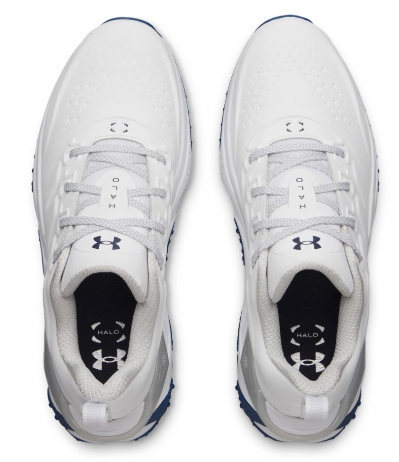 Under Armour Drive Halo Tour Spikeless Herren Golfschuhe, weiss