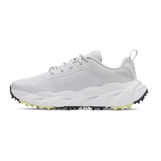 Under Armour Halo Tour Hybrid Spikeless Damen Golfschuhe, halo gray/white/metallic silver