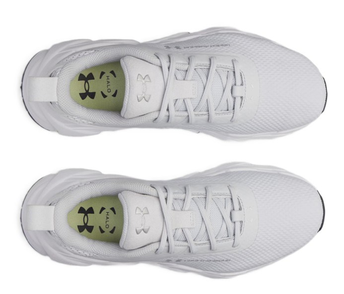 Under Armour Halo Tour Hybrid Spikeless Damen Golfschuhe, halo gray/white/metallic silver