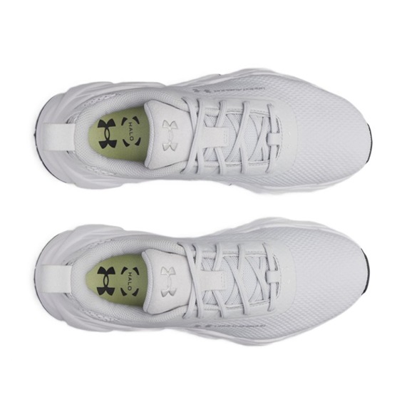 Under Armour Halo Tour Hybrid Spikeless Damen Golfschuhe, halo gray/white/metallic silver