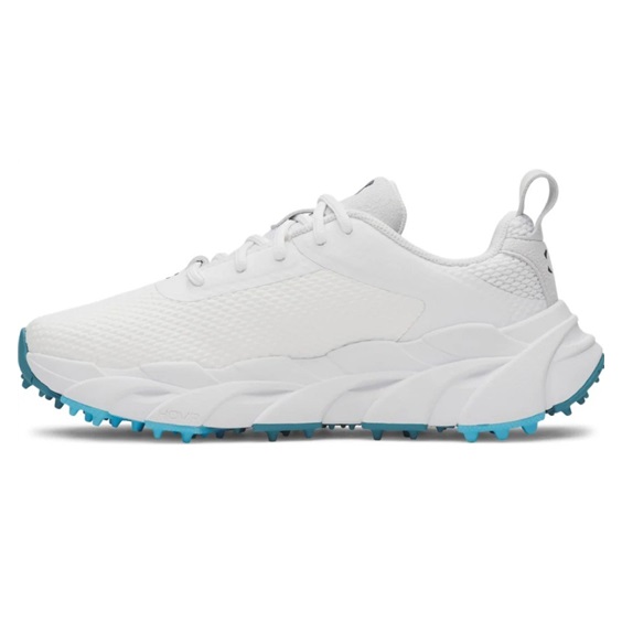 Under Armour Halo Tour Hybrid Spikeless Damen Golfschuhe, white/midnight navy