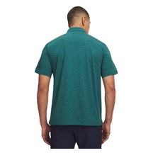 Under Armour ArmourDry Print Rib Herren Poloshirt, grün