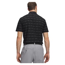 Under Armour Drive Chill Printed Herren Poloshirt, schwarz/castlerock/halo grau