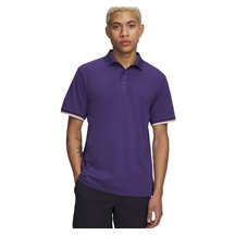 Under Armour Dry Pique Herren Poloshirt, mystical purple/black