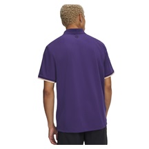 Under Armour Dry Pique Herren Poloshirt, mystical purple/black
