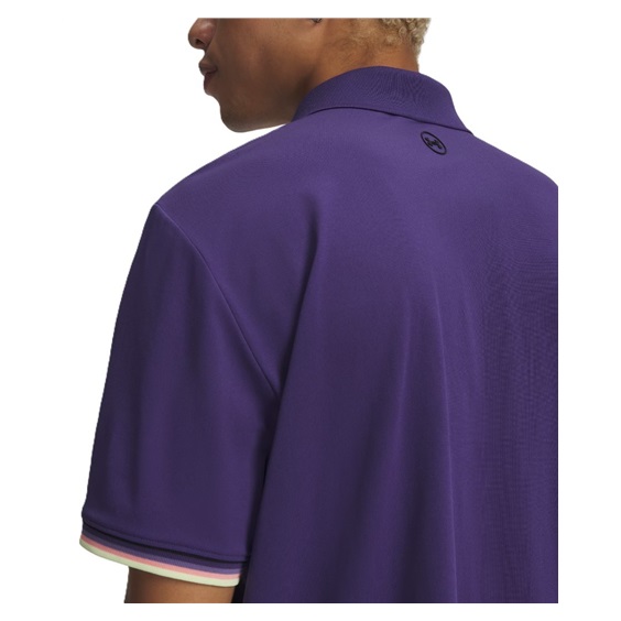 Under Armour Dry Pique Herren Poloshirt, mystical purple/black