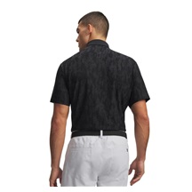 Under Armour Dry Jacquard Herren Poloshirt, schwarz