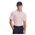 Under Armour Dry Jacquard Herren Poloshirt, prime pink/pink dusk