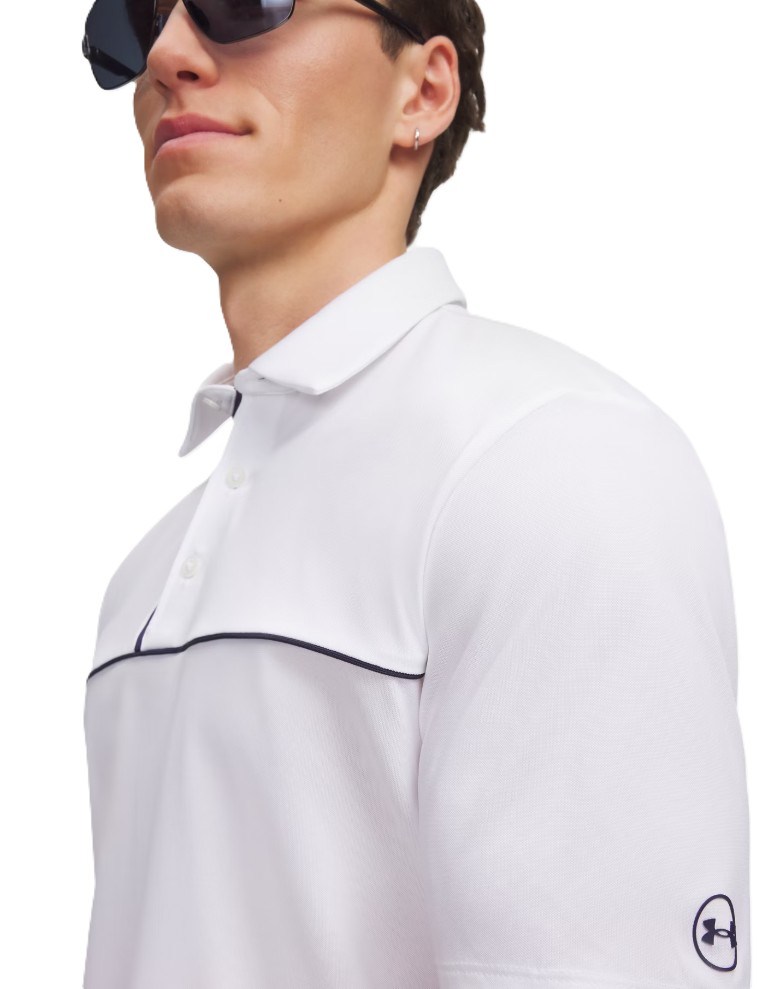 Under Armour Dry Horizon Herren Poloshirt, weiss