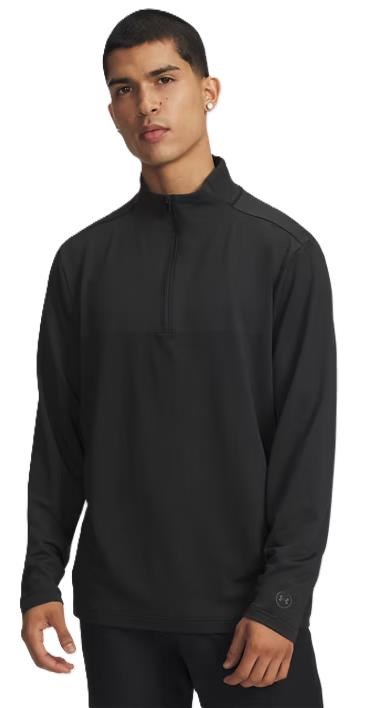 Under Armour Drive Lightweight 1/2 Zip Herren Sweatshirt, schwarz