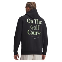Under Armour Icon Golf Trip Hoodie Herren Sweatshirt, schwarz