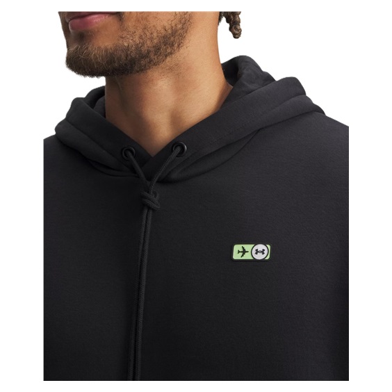 Under Armour Icon Golf Trip Hoodie Herren Sweatshirt, schwarz