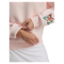Under Armour Icon Golf Trip Crew Damen Sweatshirt, rosa