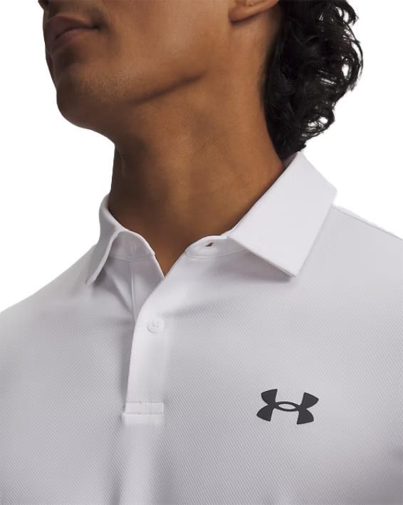 Under Armour Matchplay Herren Poloshirt, weiss