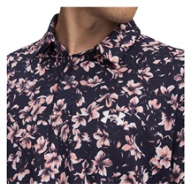 Under Armour Matchplay Printed Herren Poloshirt, midnight navy/posh pink