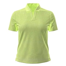 Under Armour Halo Bonded Jacquard Damen Poloshirt, fade green