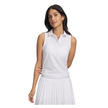 Under Armour Drive Sleveless Damen Poloshirt, weiss