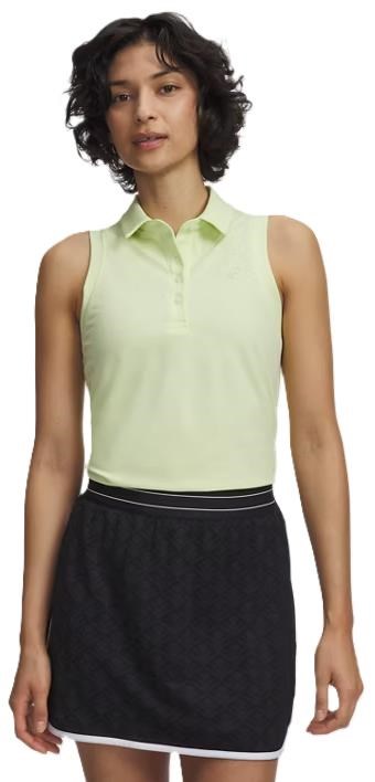 Under Armour Drive Sleveless Damen Poloshirt, grün