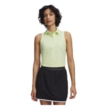 Under Armour Drive Sleveless Damen Poloshirt, grün